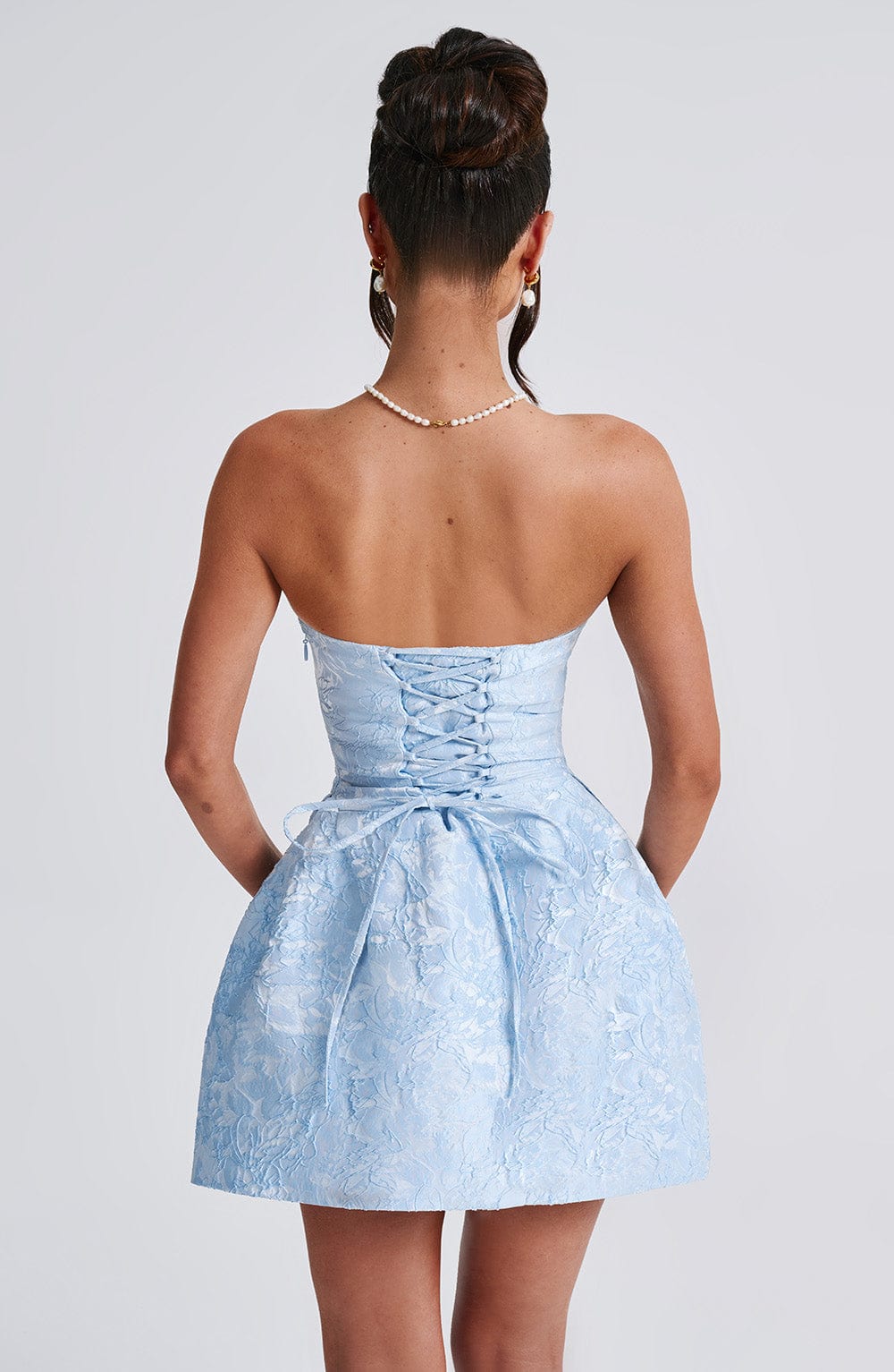 Elenora Mini Dress - Blue Avalabel