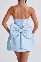 Elenora Mini Dress - Blue Avalabel