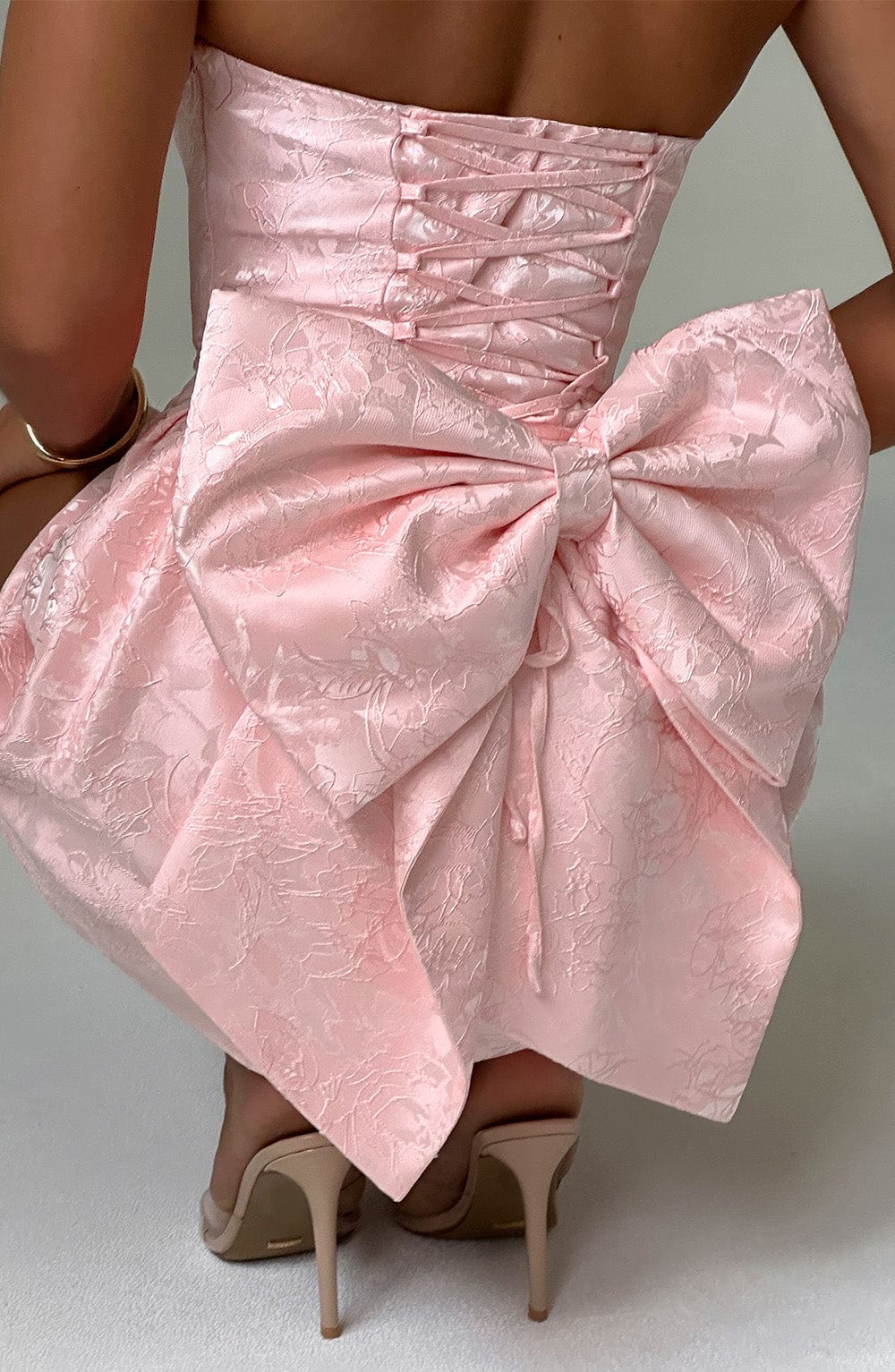 Elenora Mini Dress - Blush Avalabel