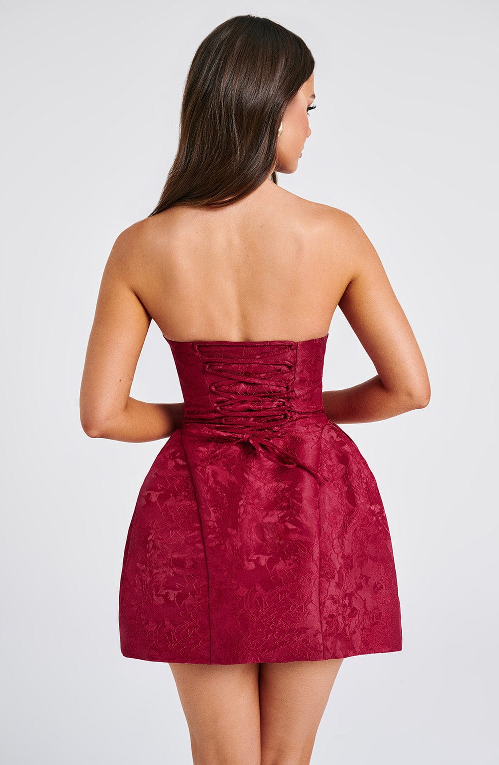 Elenora Mini Dress - Red Avalabel
