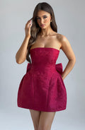 Elenora Mini Dress - Red Avalabel
