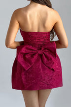 Elenora Mini Dress - Red Avalabel