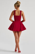 Elva Playsuit - Red Avalabel