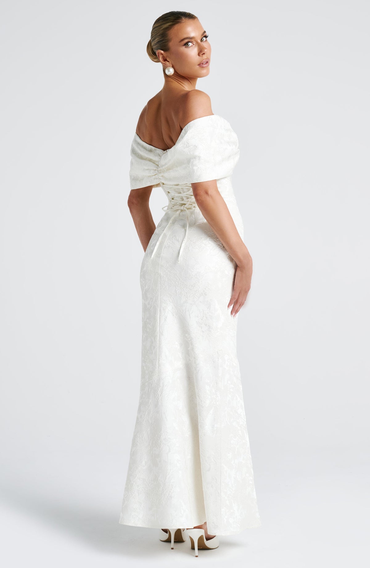 Emberly Maxi Dress - Ivory Avalabel