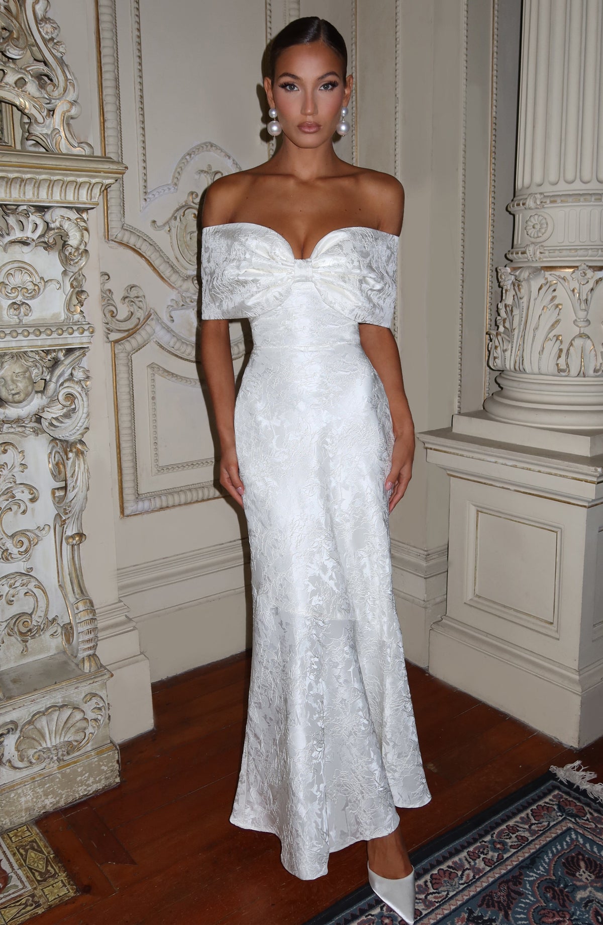 Emberly Maxi Dress - Ivory Avalabel