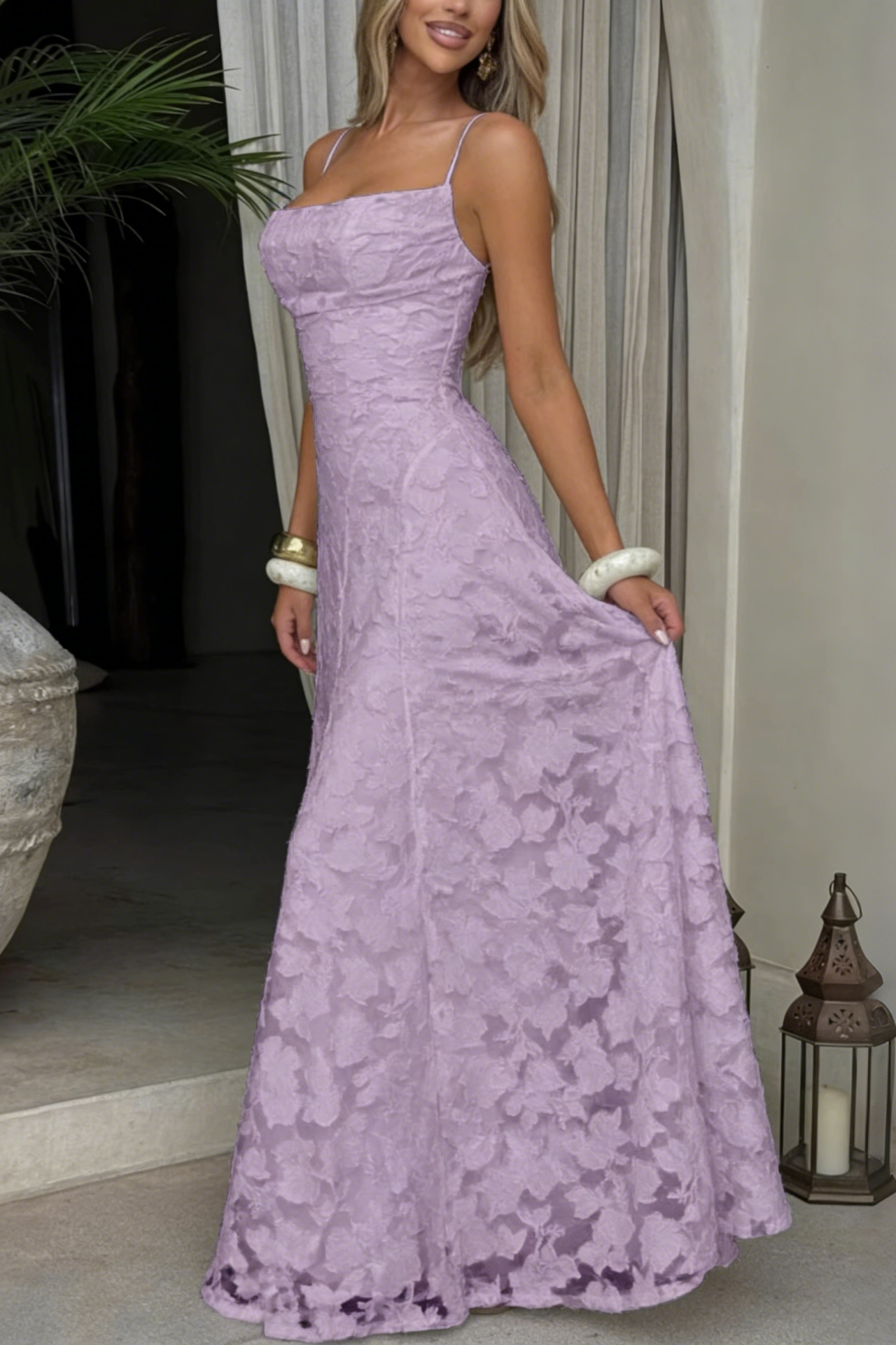 Francis Maxi Dress-Purple Avalabel