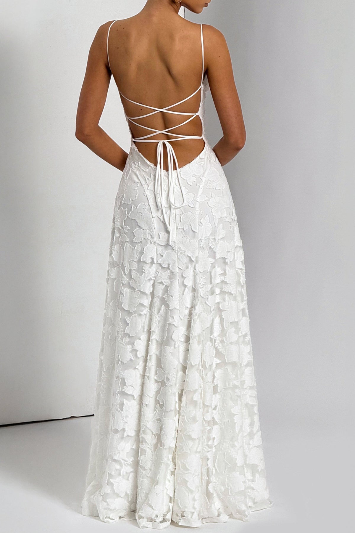 Francis Maxi Dress - White Avalabel
