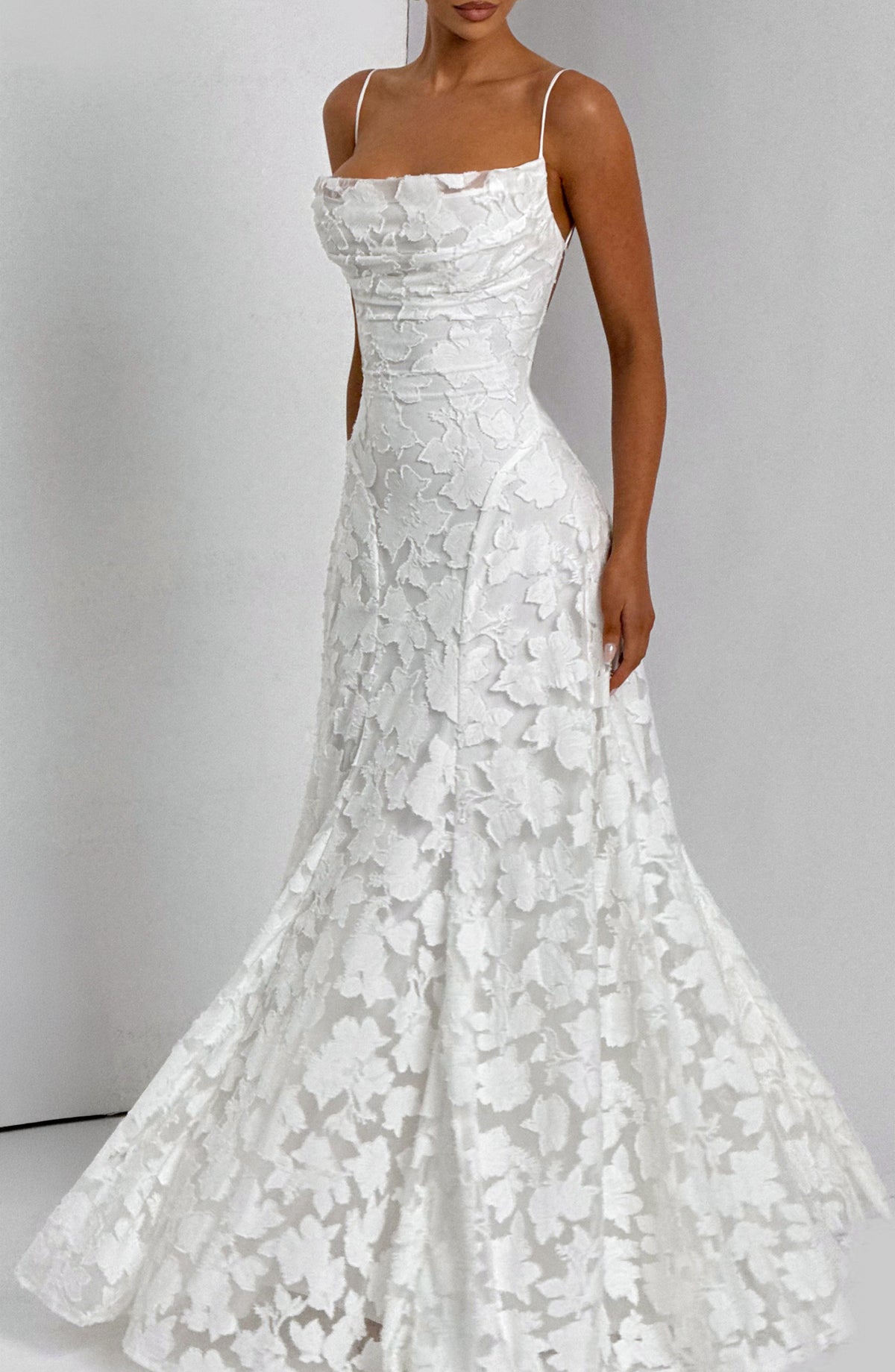 Francis Maxi Dress - White Avalabel