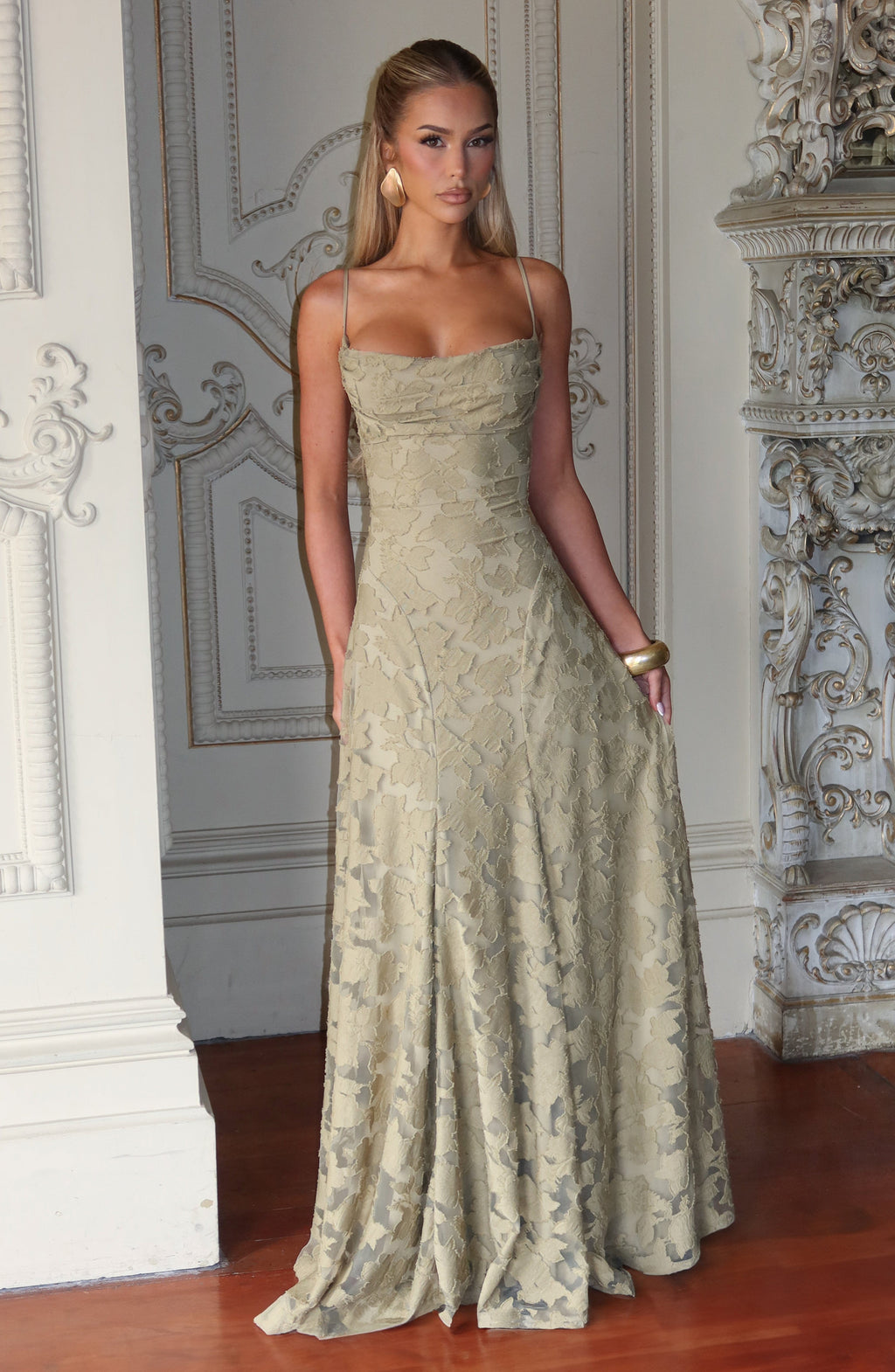 Francis Maxi Dress - Sage Avalabel