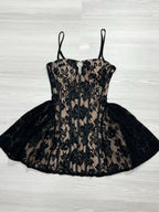 Camilla Corset Lace Mini Dress Avalabel