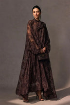 Catharine Floral Lace Sheer Maxi Dress Avalabel