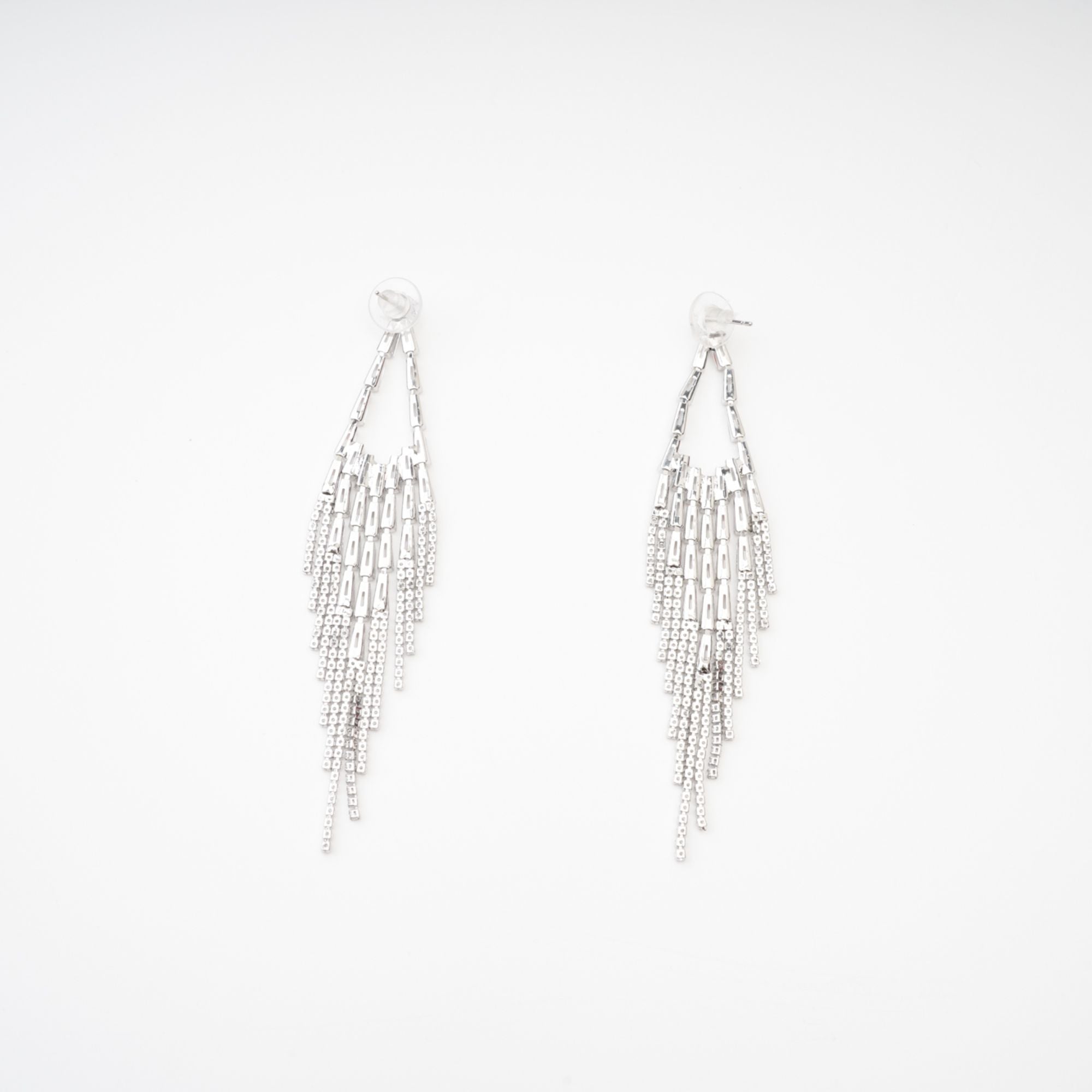 Isabelle Crystal-Embellished Drop Earrings Avalabel
