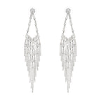 Isabelle Crystal-Embellished Drop Earrings Avalabel