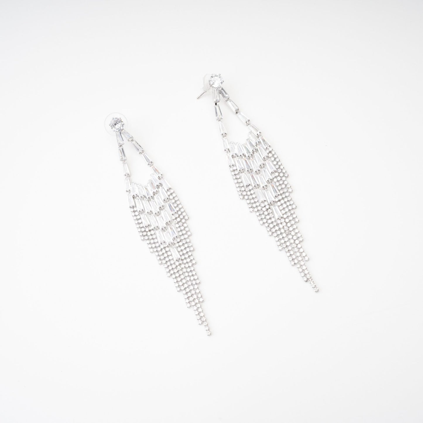 Isabelle Crystal-Embellished Drop Earrings Avalabel