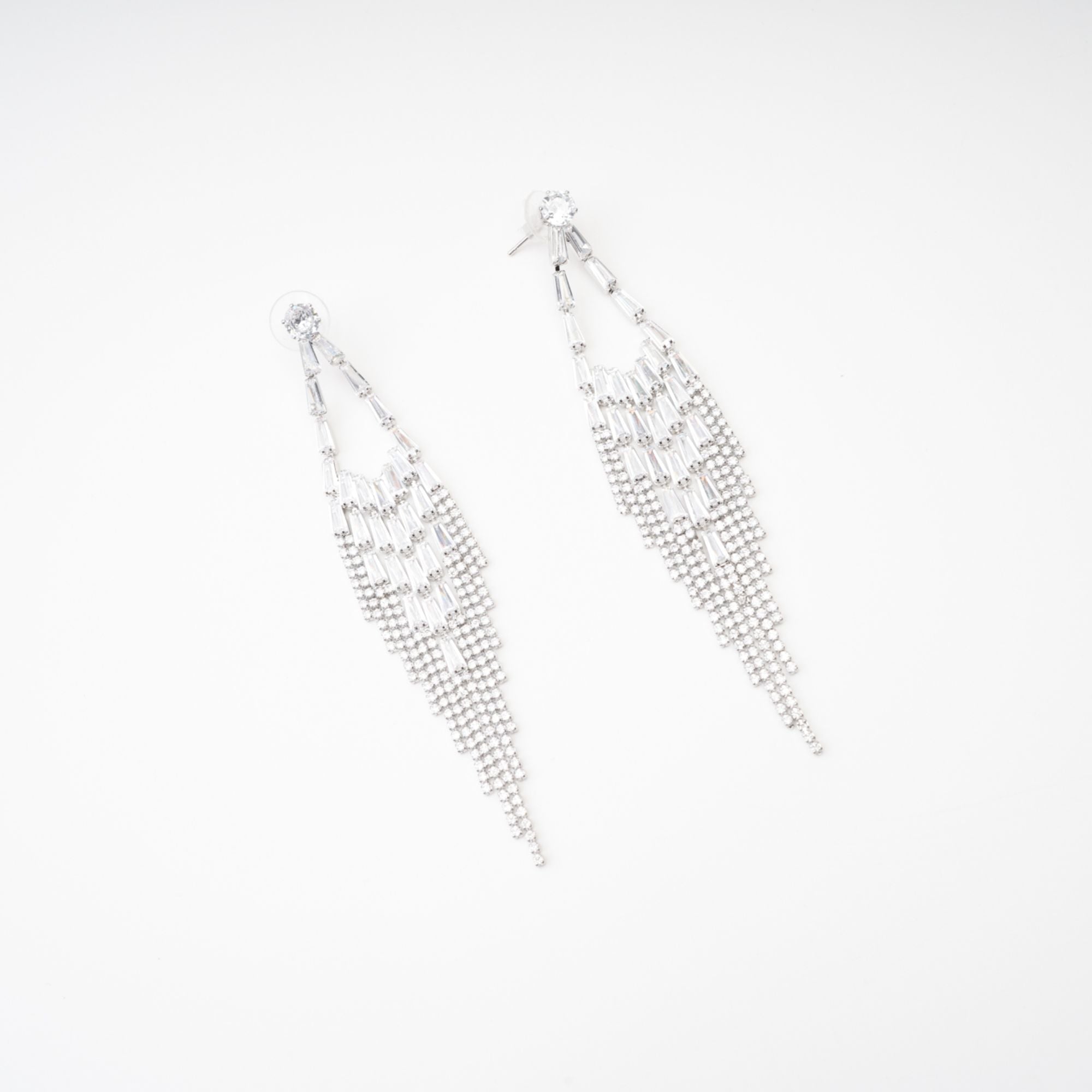 Isabelle Crystal-Embellished Drop Earrings Avalabel