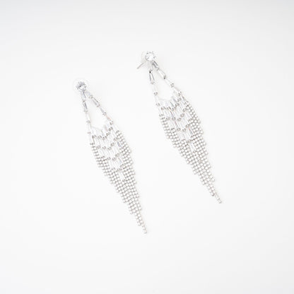 Isabelle Crystal-Embellished Drop Earrings Avalabel
