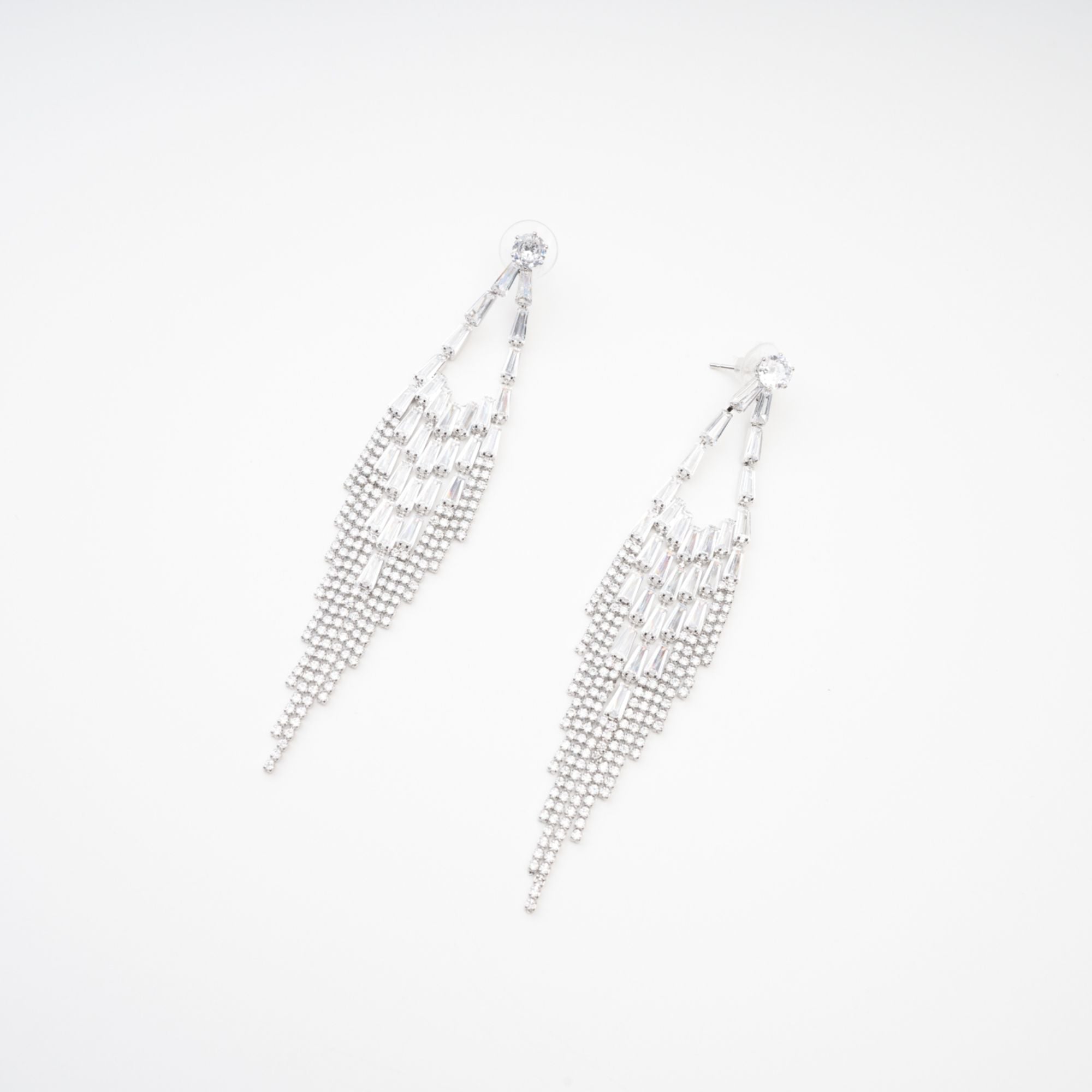 Isabelle Crystal-Embellished Drop Earrings Avalabel