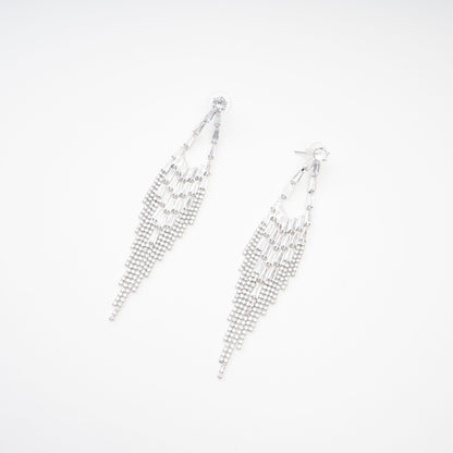 Isabelle Crystal-Embellished Drop Earrings Avalabel