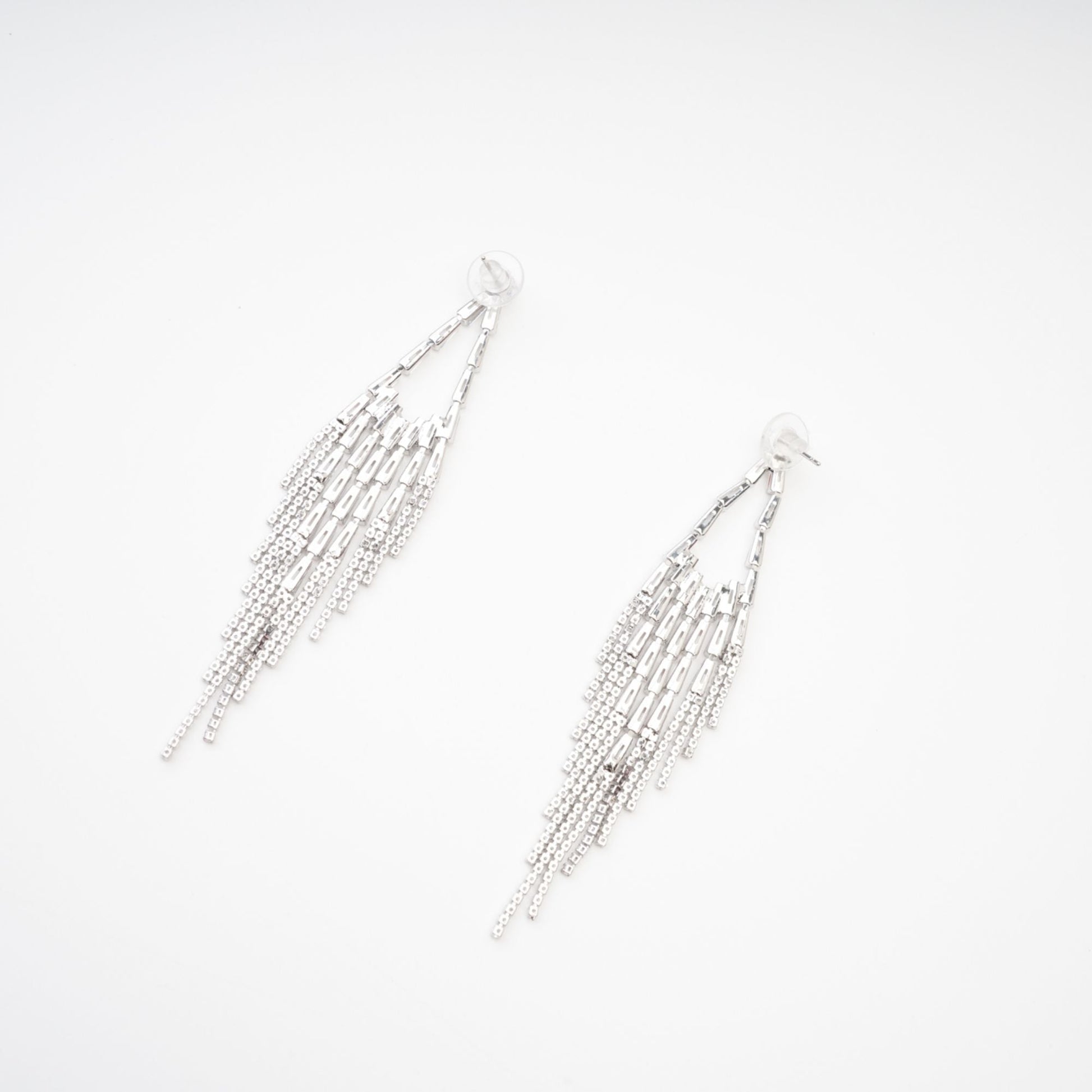 Isabelle Crystal-Embellished Drop Earrings Avalabel