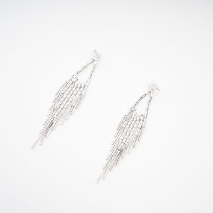 Isabelle Crystal-Embellished Drop Earrings Avalabel
