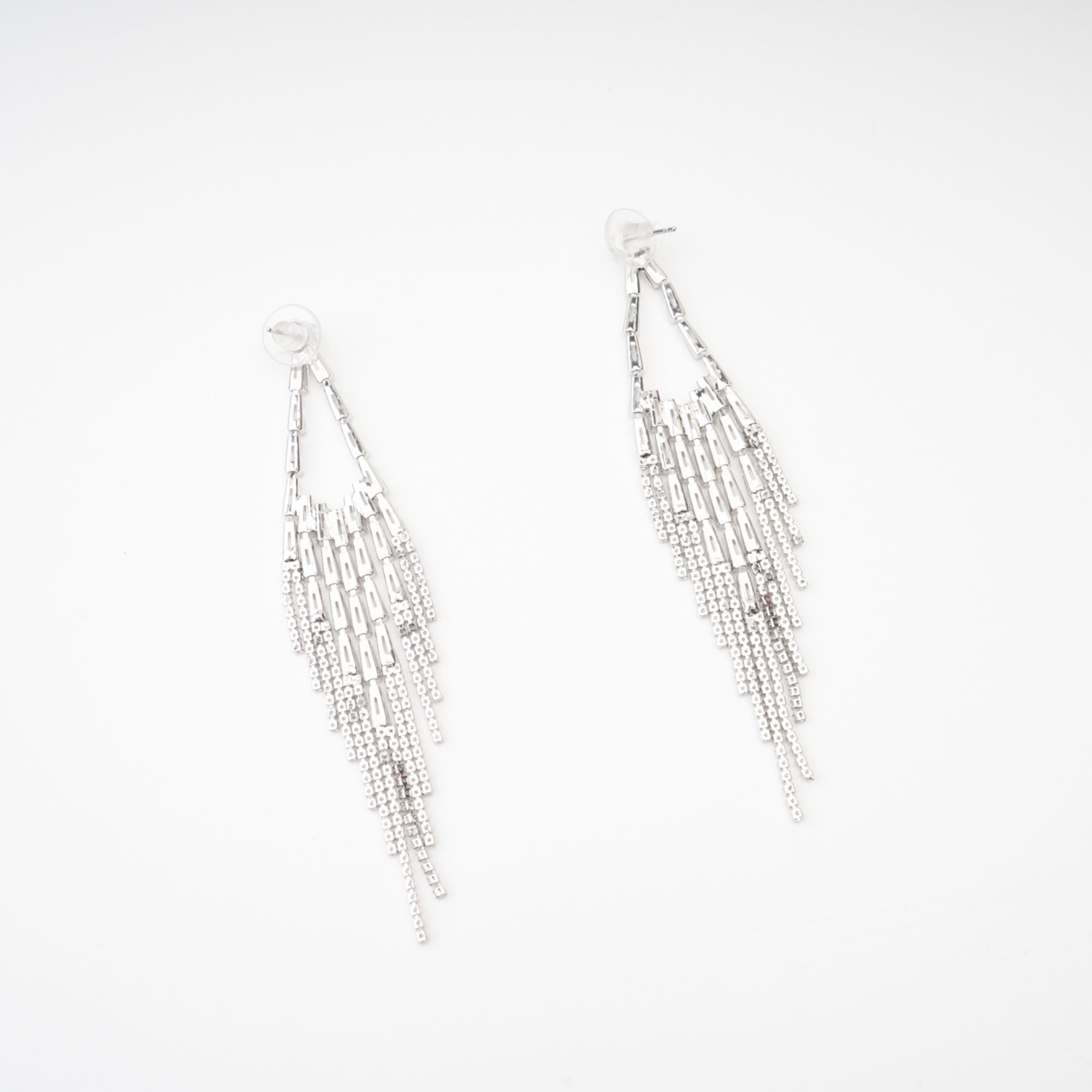 Isabelle Crystal-Embellished Drop Earrings Avalabel