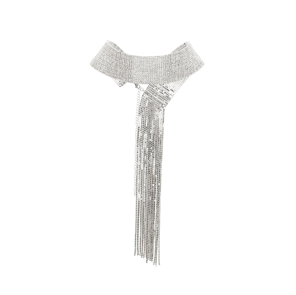 Jeanne Tassel Detail Necklace Avalabel