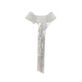 Jeanne Tassel Detail Necklace Avalabel