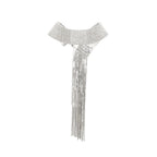 Jeanne Tassel Detail Necklace Avalabel