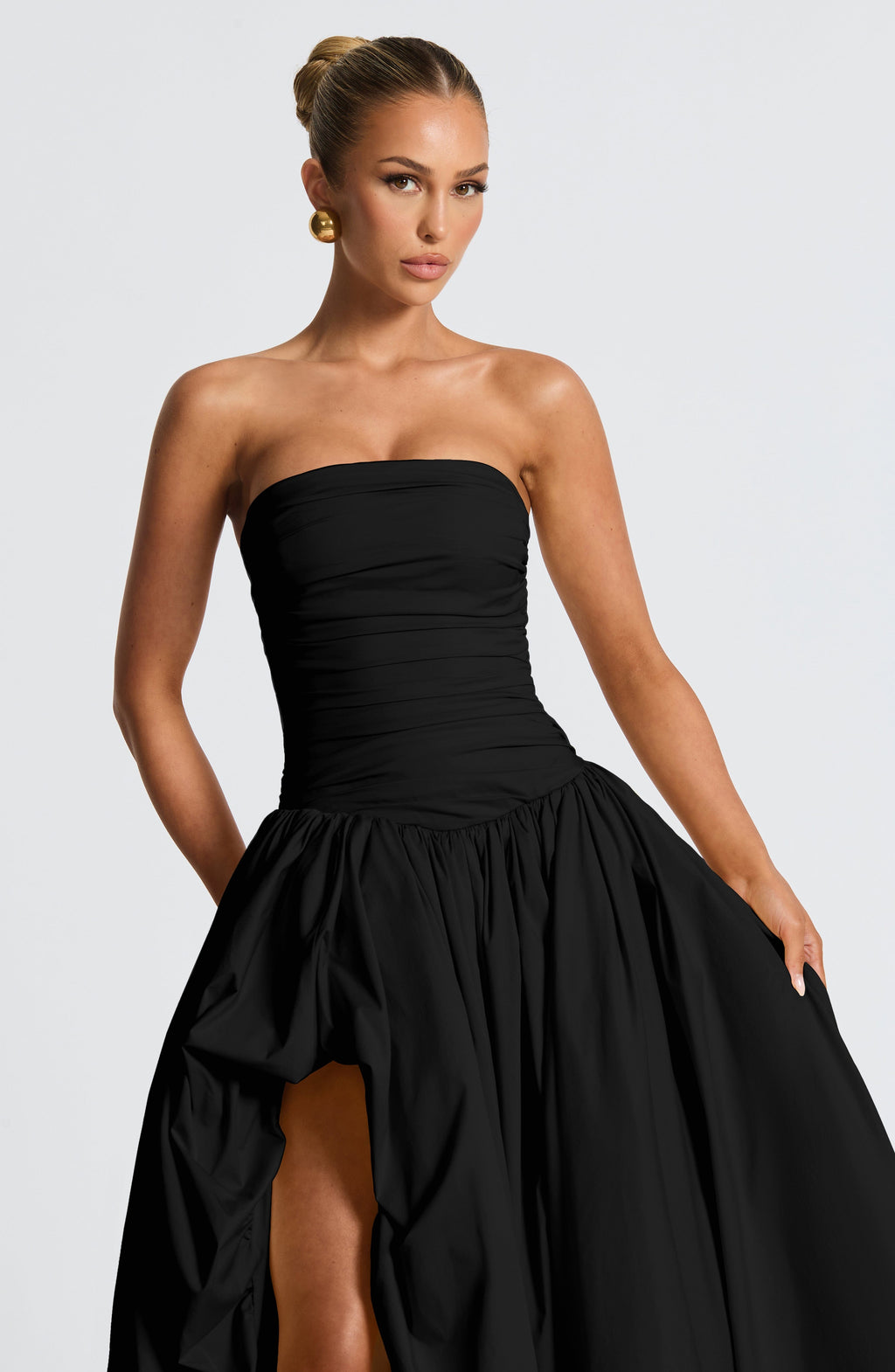 Jillian Maxi Dress - Black Avalabel