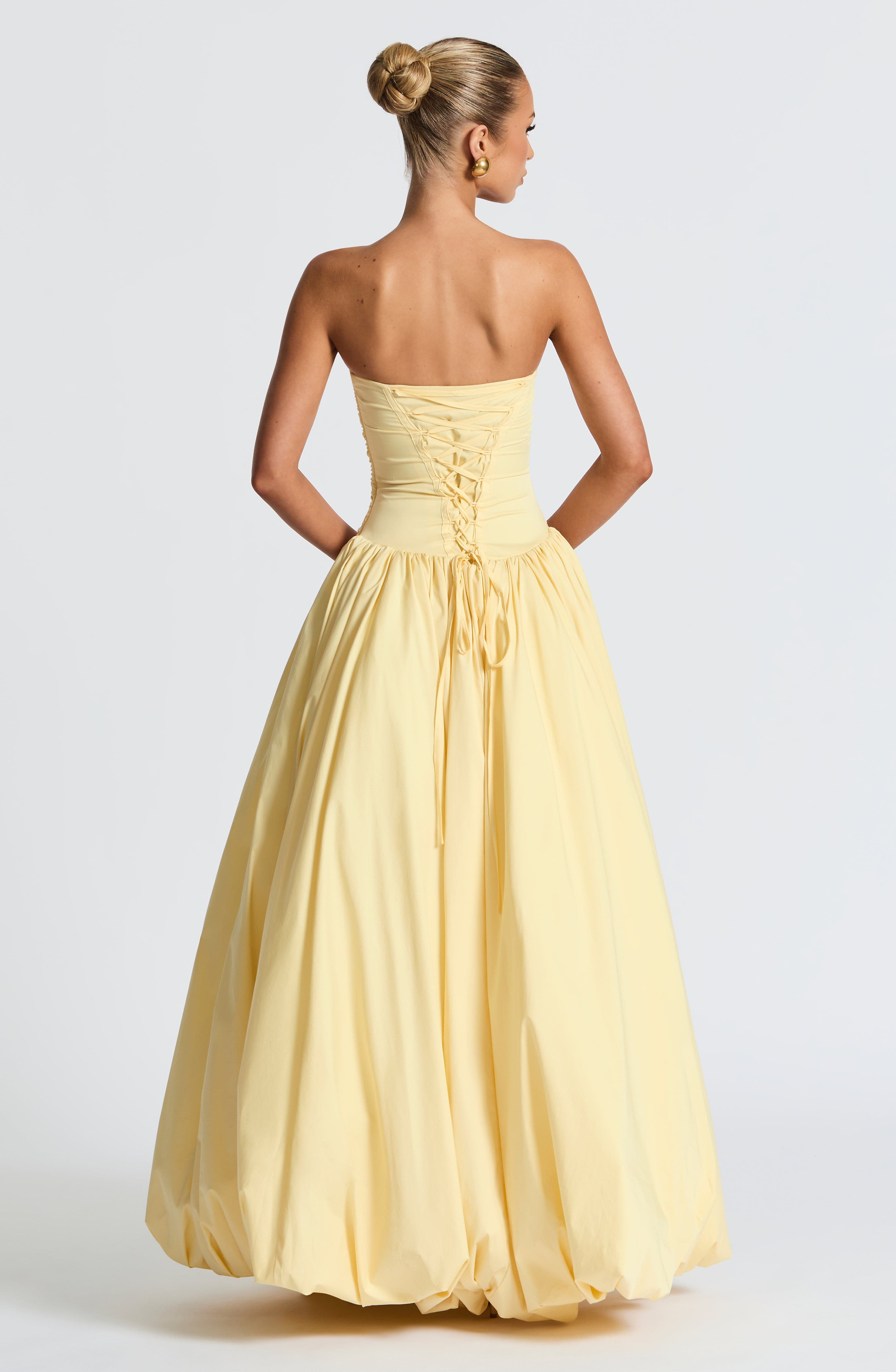 Jillian Maxi Dress - Lemon Avalabel