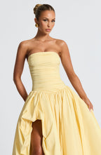 Jillian Maxi Dress - Lemon Avalabel