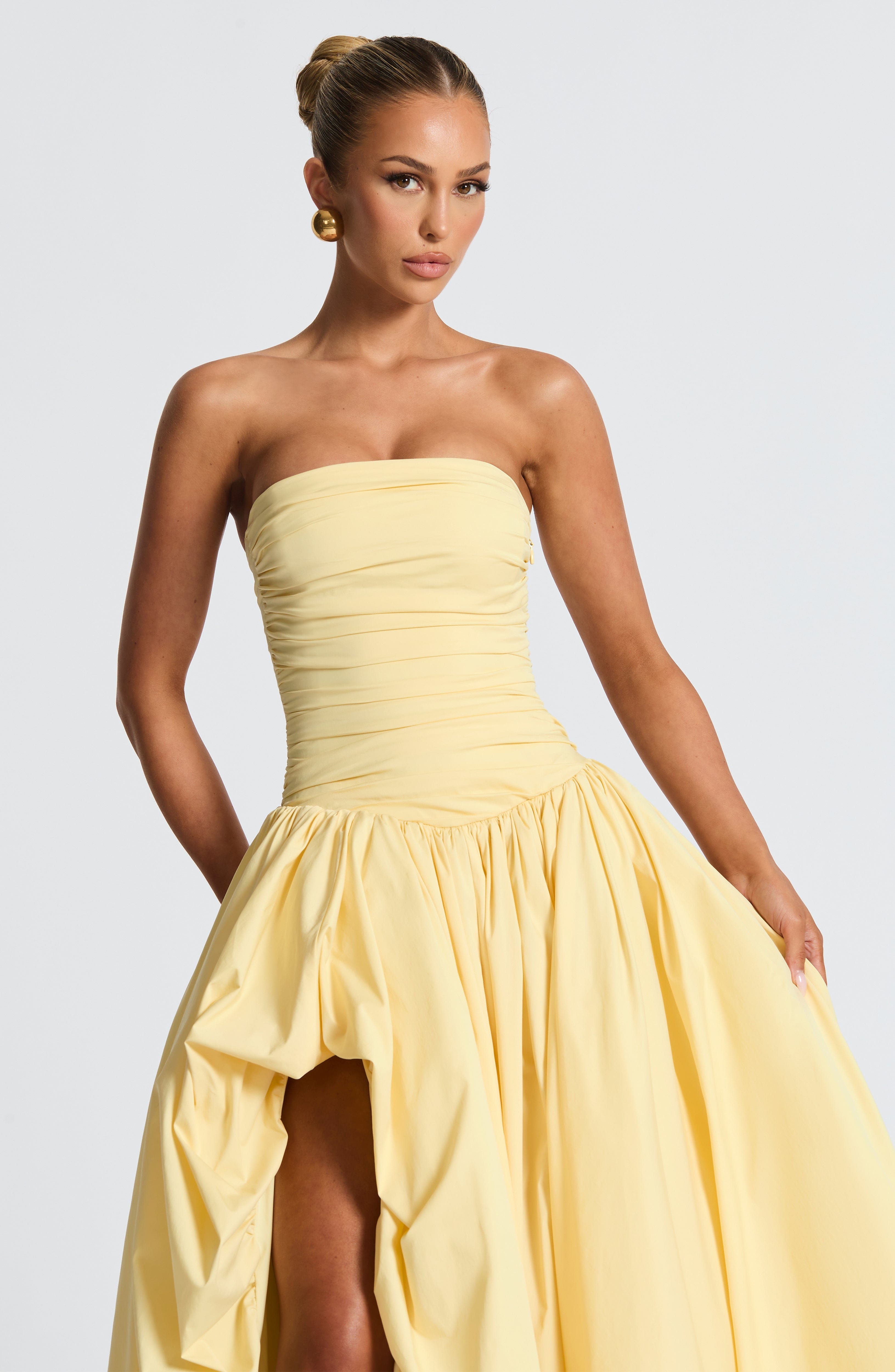 Jillian Maxi Dress - Lemon Avalabel