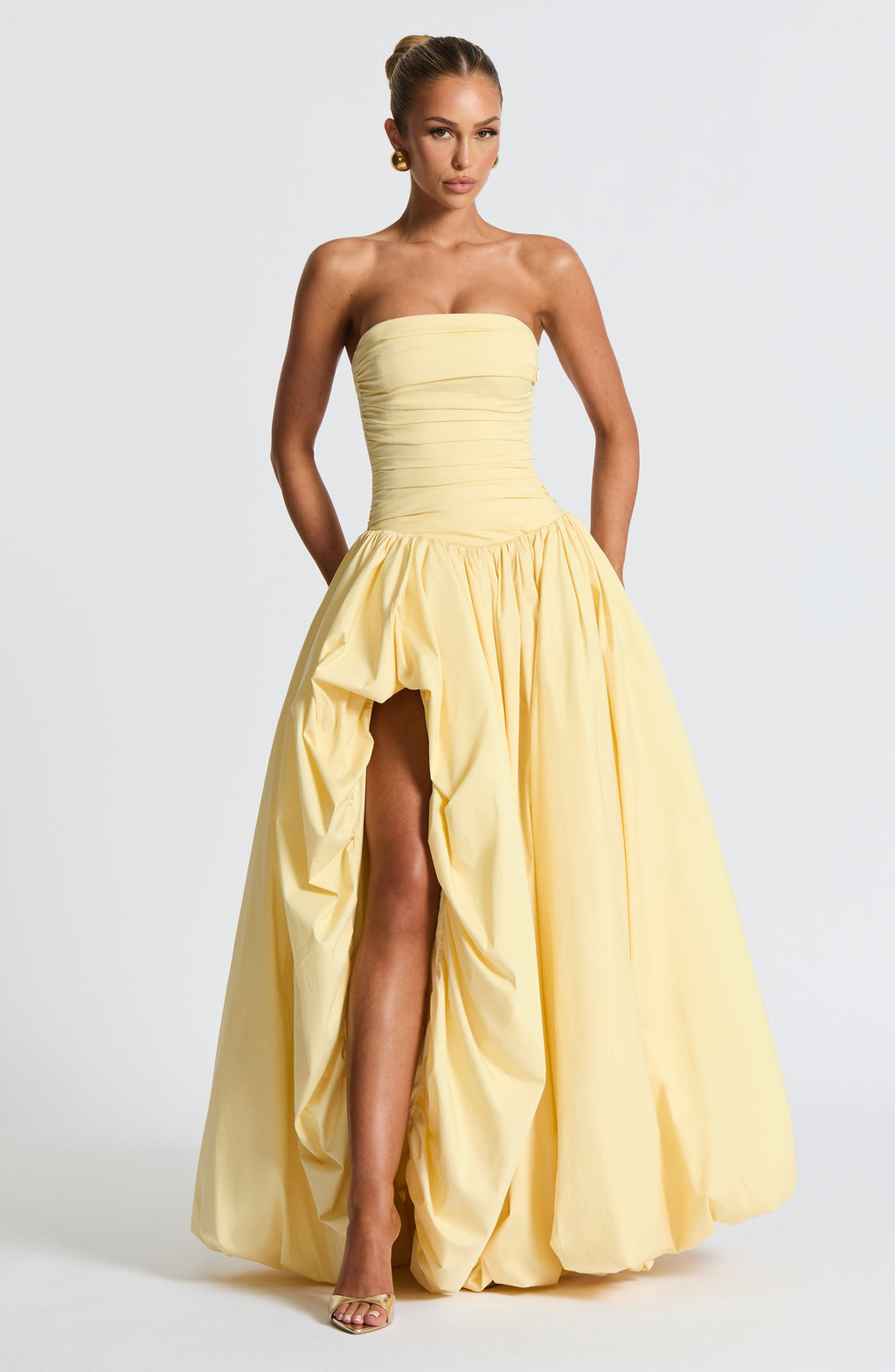 Jillian Maxi Dress - Lemon Avalabel