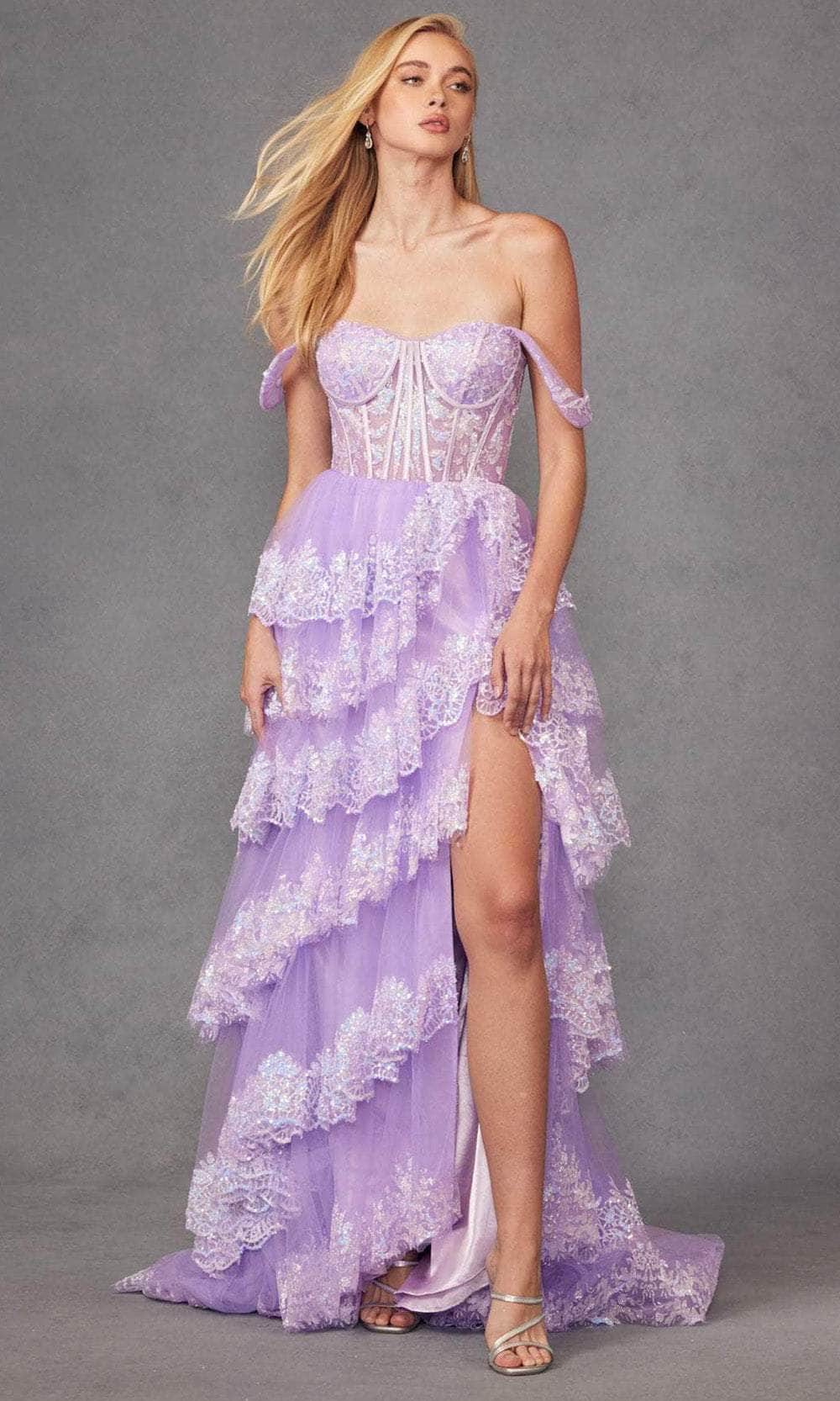 Juliet Dresses - Sequin Lace Sweetheart Prom Gown Avalabel