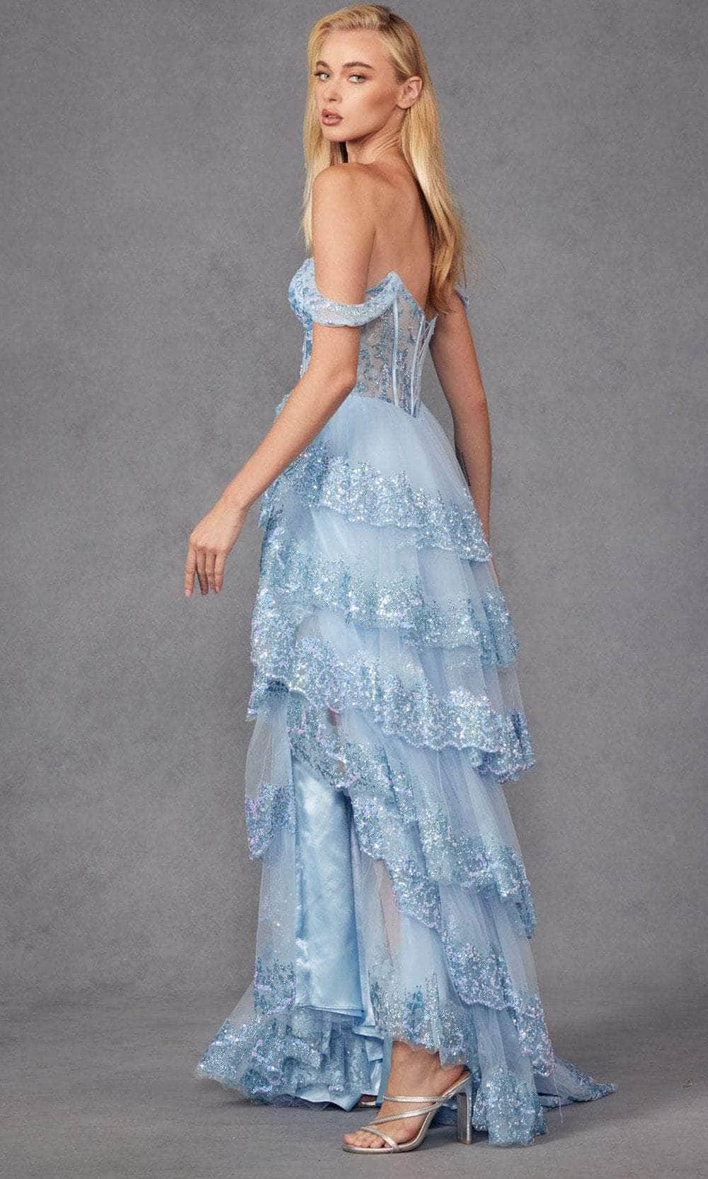 Juliet Dresses - Sequin Lace Sweetheart Prom Gown Avalabel