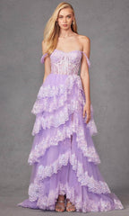 Juliet Dresses - Sequin Lace Sweetheart Prom Gown Avalabel