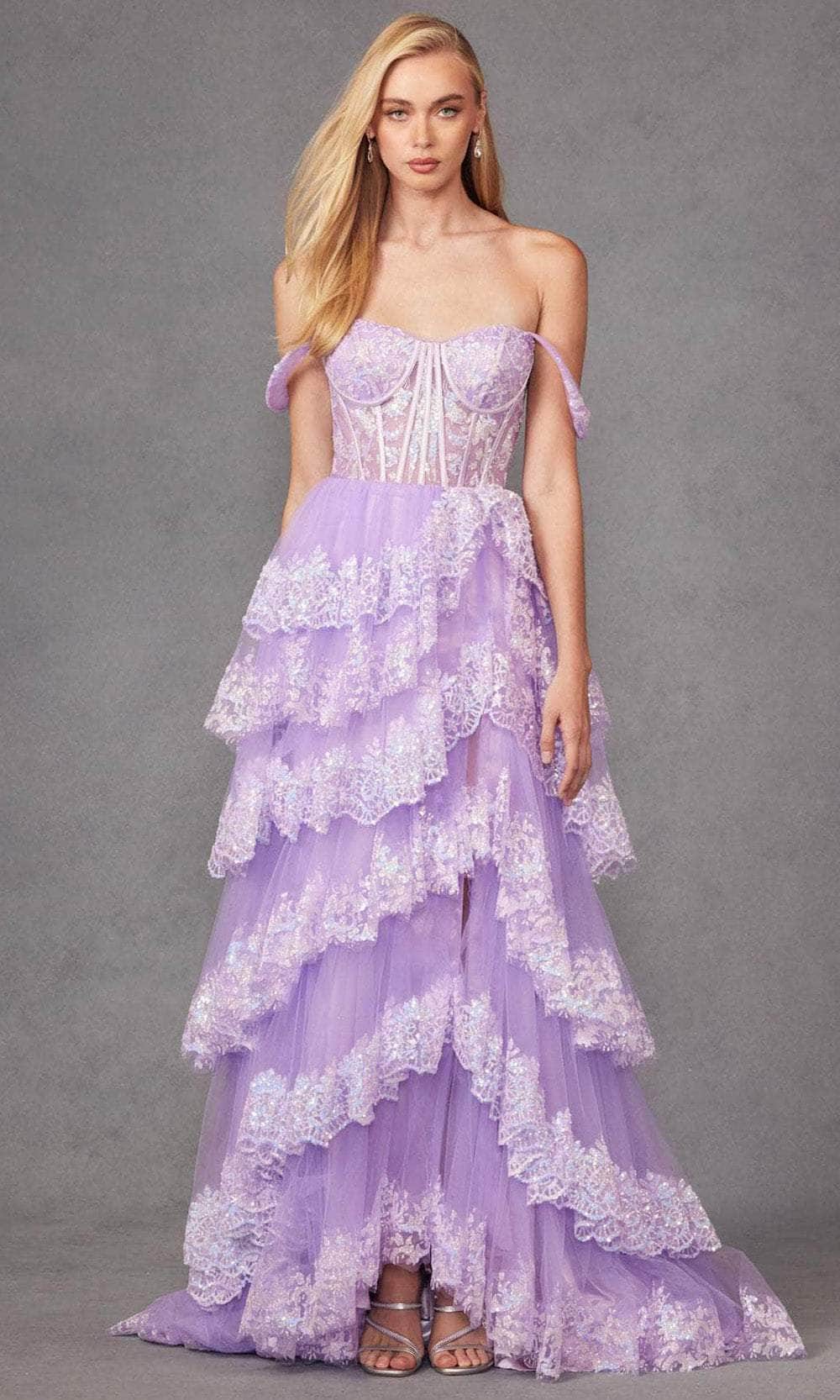 Juliet Dresses - Sequin Lace Sweetheart Prom Gown Avalabel