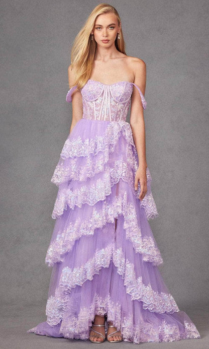 Juliet Dresses - Sequin Lace Sweetheart Prom Gown Avalabel