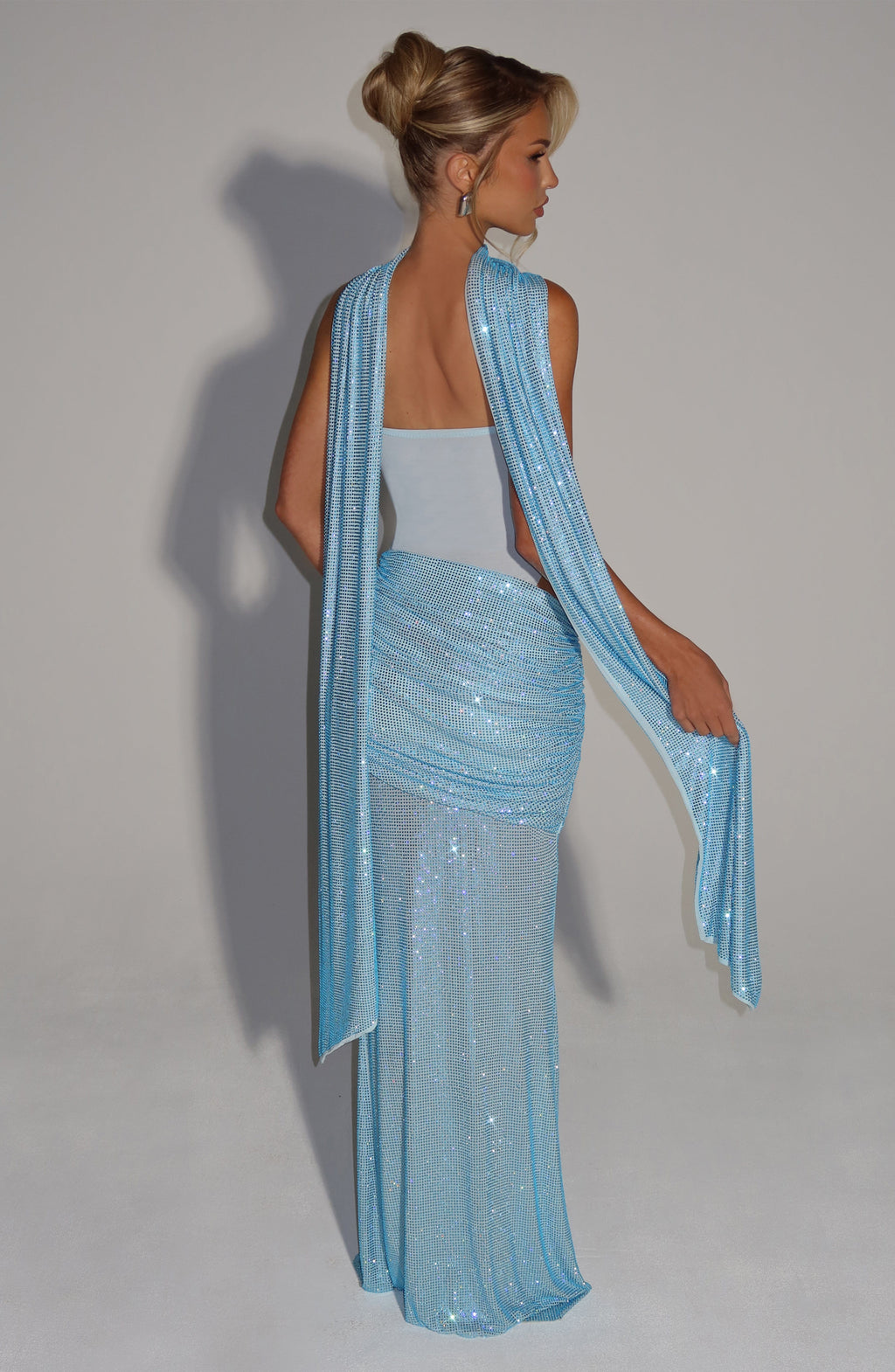 beverly Maxi Dress - Aqua Avalabel