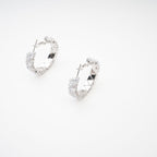 Léa Crystal-Embellished Circle Earrings Avalabel