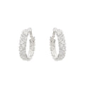 Léa Crystal-Embellished Circle Earrings Avalabel