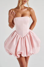 Lotus Mini Dress - Blush Avalabel