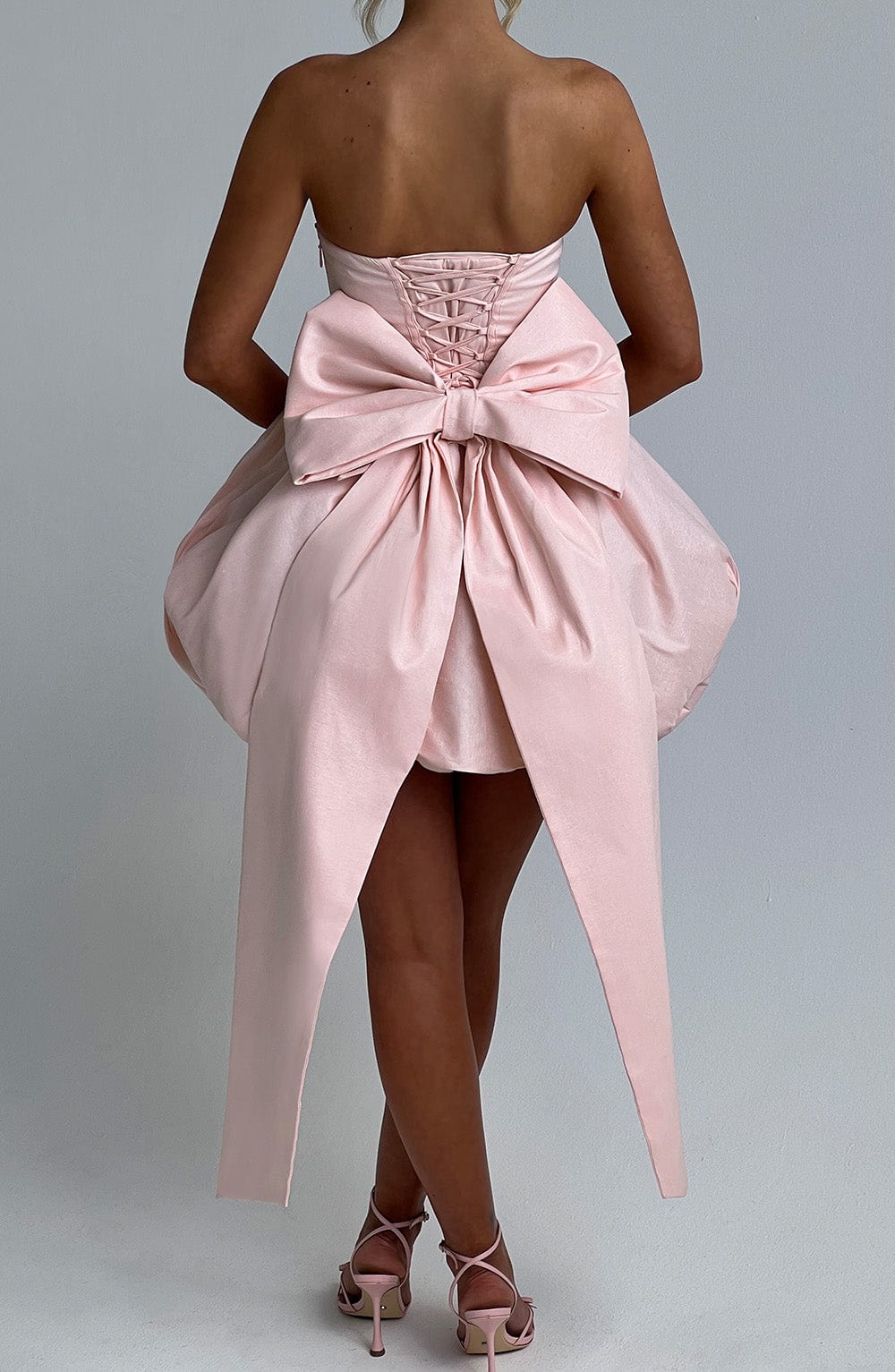 Lotus Mini Dress - Blush Avalabel