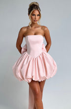 Lotus Mini Dress - Blush Avalabel
