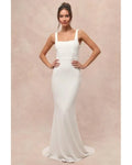 Natural Regal Classic Sleeveless Twist-Back Maxi Dress Avalabel