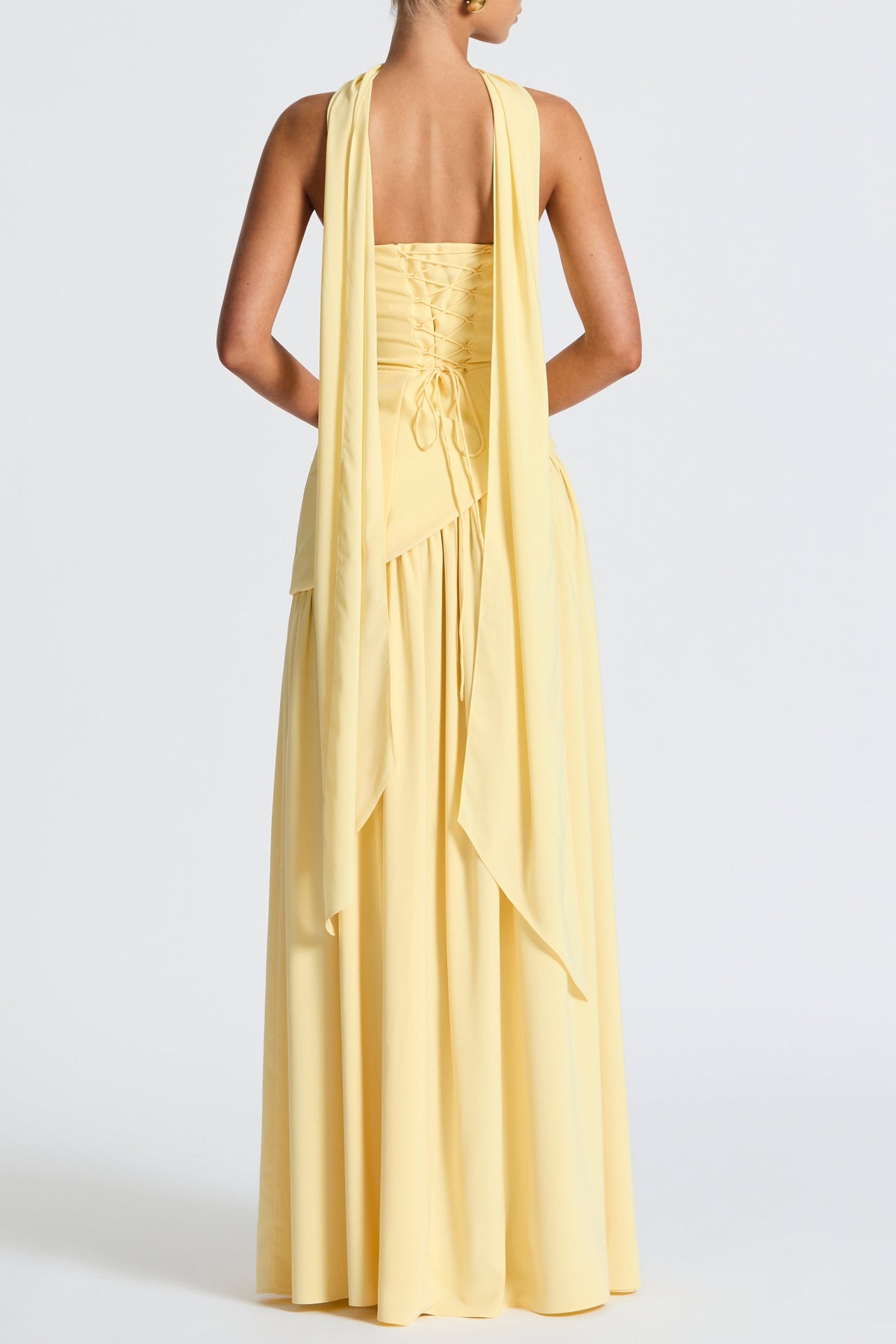 Maliyah Maxi Dress - Lemon Avalabel