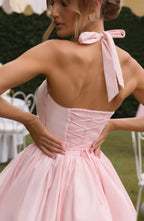 Maricia Mini Dress - Blush Avalabel