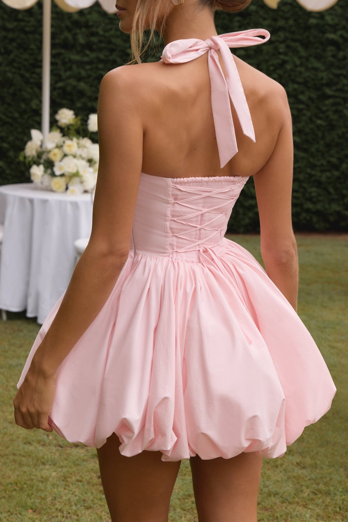 Maricia Mini Dress - Blush Avalabel