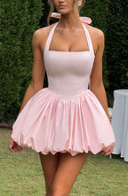 Maricia Mini Dress - Blush Avalabel