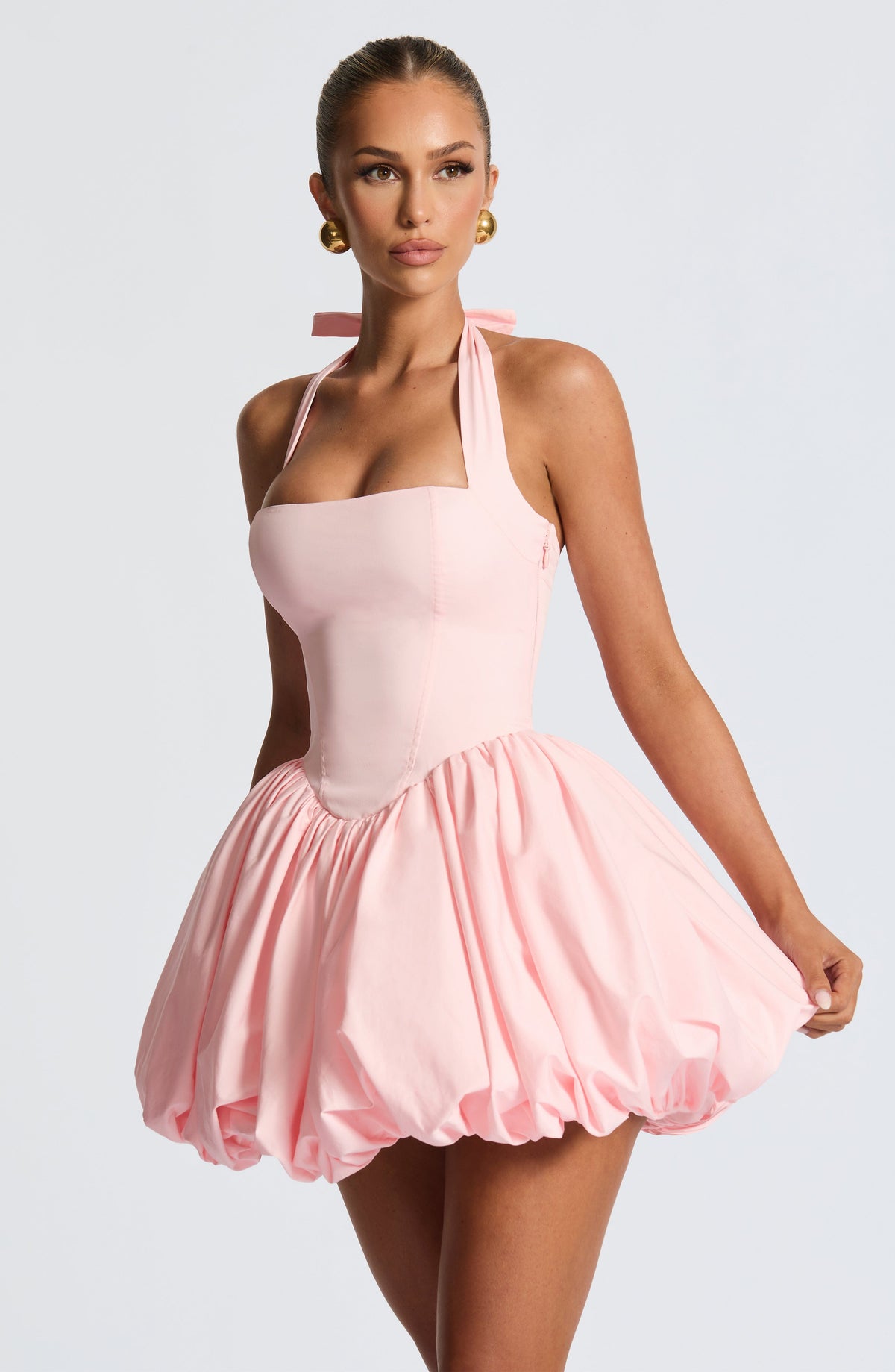Maricia Mini Dress - Blush Avalabel